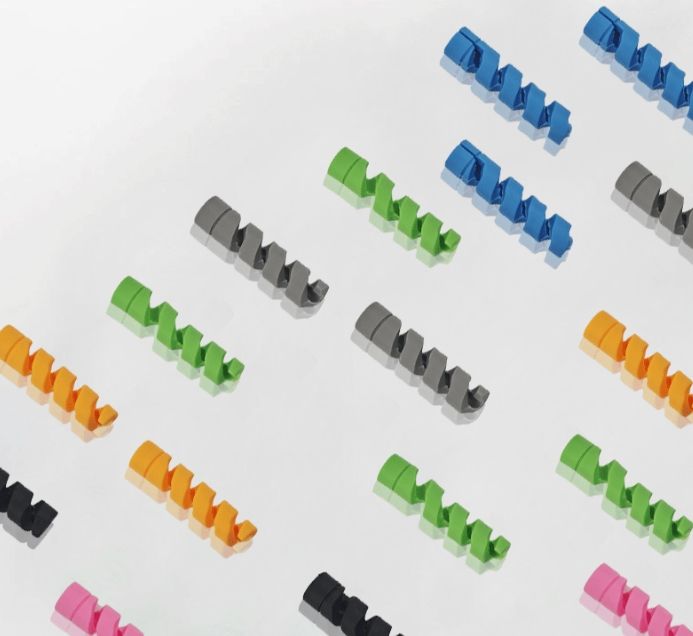 Spiral USB Cable Protector (4-Pack) Protect Your Charging Cable. Extend Its Life.